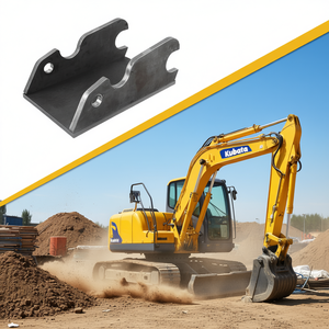 Supports de godet à fixation rapide pour excavatrice Kubota U 55, plaque d'épaisseur 3/4, modèles KX057 KX191 - Product Image 2