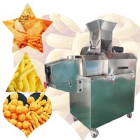 Machines à fabriquer des céréales soufflées en acier inoxydable, extrudeuses de snacks, machines à extruder le riz, machines à faire des maïs soufflés, machines à souffler le riz