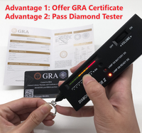 Bague de Fiançailles et d'Éternité pour Homme en Moissanite VVS Pavée de 1,2 et 0,8 mm, Style Hip-Hop, Vente en Gros