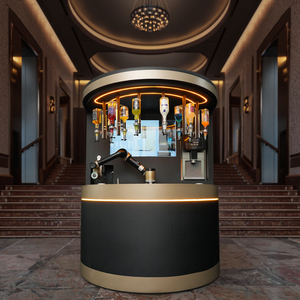 Distributeur automatique de cocktails tout-en-un, kiosque de <span class=keywords><strong>bar</strong></span> robotisé pour boissons alcoolisées et <span class=keywords><strong>non</strong></span> alcoolisées, capacité de 150 à 200, gobelets de 250 ml - Product Image 1