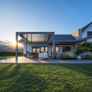Techo Retráctil para Balcón, Sistema de Techo Retráctil de Alta Calidad, Pérgola <span class=keywords><strong>Leroy</strong></span> <span class=keywords><strong>Merlin</strong></span>, Toldo para Terraza - Product Image 1