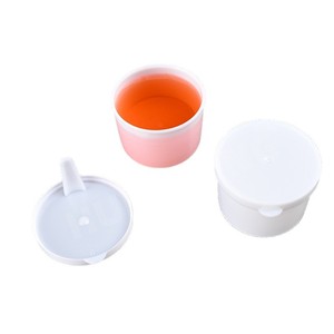 Sample Cup 20ml Hand-lift Lid <b>Snap</b> <b>Cap</b> Cylindrical Polypropylene For Laboratory Use - Product Image 1
