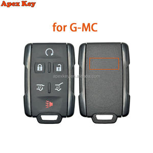 Carcasa de 5 Botones para Llave de Entrada sin Llave para GMC Yukon XL, Chevrolet Tahoe, Suburban, Sierra, Silverado, Carcasa para Llave Remota - Product Image 1