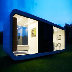 Villa structure en acier préfabriquée <span class=keywords><strong>maison</strong></span> minuscule <span class=keywords><strong>maison</strong></span> capsule hôtel conteneur <span class=keywords><strong>maison</strong></span> prix - Product Image 2