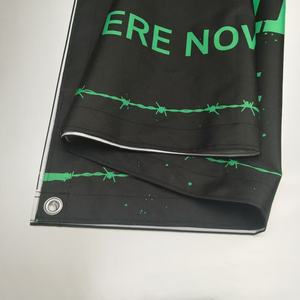 2024 nouveau produit 600D tissu mat bannière imperméable couleur conception personnalisée bâche pour bannière publicitaire - Product Image 3