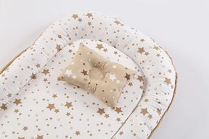 Juego de Ropa de Cama para Bebé 100% Algodón Orgánico con Mosquitero, Cuna Portátil para Recién Nacidos de 0 a 24 Meses - Product Image 5