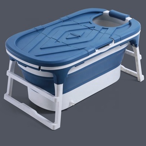Nouveau Style 112cm <span class=keywords><strong>Adulte</strong></span> <span class=keywords><strong>Pliable</strong></span> Douche En Plastique Grand Baril <span class=keywords><strong>Baignoire</strong></span> Autoportante Spa <span class=keywords><strong>Baignoire</strong></span> Portable pour Enfants - Product Image 2