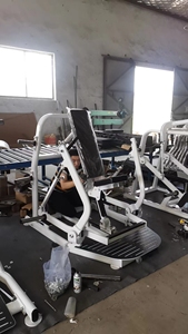 Fábrica de China comercial usado gimnasio Fitness equipo acero fuerza máquina placa cargada pecho y disminución - Product Image 3