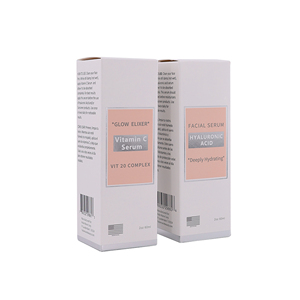 Dossiers en carton cosmétiques pliables personnalisés avec logo, revêtement UV, pelliculage mat, gaufrage, matériaux recyclés, pour crème pour les yeux et crème - Product Image 5