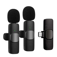 <strong>Best</strong>-<strong>selling</strong> Wireless Mini Lapel Microphone 2.4GHz Omni-Directional Type C <strong>for</strong> Mobile Phones Live-streaming