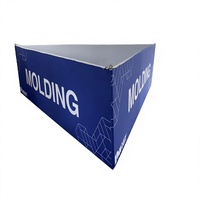 Bannières incurvées en tissu suspendues, pliables, portables, légères, à montage rapide, durables, de forme personnalisée pour les salons professionnels