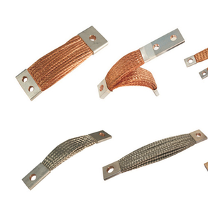 شريط مضفر نحاسي ، شريط مضفر ، غطاء واقي من الأسلاك النحاسية المسطحة ، شبكة مضفرة معدنية مطلية بالقصدير من الأسلاك النحاسية - Product Image 2