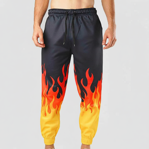 Customized Lightweight Polyester Joggers <b>for</b> Men Unique All-Over Sublimation Print Casual Outdoor Sweatpants with Unique Design - Product Image 1