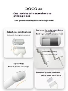 Mijia Doco Lima <span class=keywords><strong>de</strong></span> pie eléctrica y amoladora Depurador <span class=keywords><strong>de</strong></span> talón Removedor <span class=keywords><strong>de</strong></span> callos Uso doméstico - Product Image 2