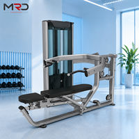 Máquina Combinada Comercial Ajustable para Press de Pecho y Hombros con Selector, Entrenador de Fuerza de Acero para Gimnasios y Clubes de Fitness