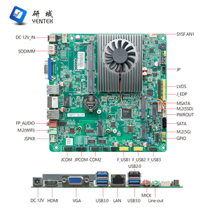 เมนบอร์ดอุตสาหกรรมขนาดมินิ-ไอทีเอ็กซ์ รุ่นใหม่ N100 Quad Core SOC DDR5 HD VGA EDP รองรับอุณหภูมิกว้าง พร้อม RAM แบบช่องเดียวในตัว - Product Image 3