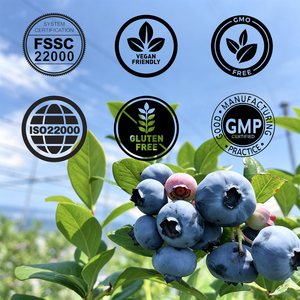 Cápsulas de Extracto de Arándano de Marca Privada OEM, 500 mg con 25% de Antocianina, Suplemento Dietético para la Salud Ocular y Apoyo Antioxidante - Product Image 5