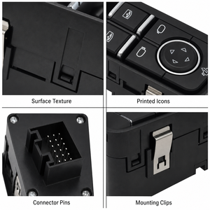 Interrupteur de vitre conducteur 99161315702DML 991 613 157 02 DML compatible avec <span class=keywords><strong>Porsche</strong></span> 911 991 <span class=keywords><strong>Boxster</strong></span> Cayman 12-21 - Product Image 5