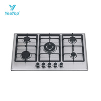 Vente en gros usine : Plaque de cuisson à gaz encastrable en fonte, à flamme puissante et durable, pour cuisinière à gaz GPL domestique