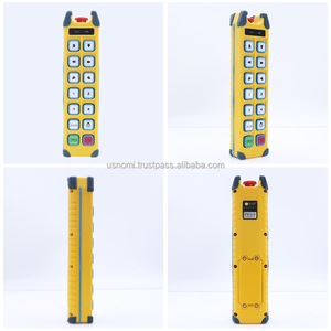 ECD-12D + 12-nút tốc độ gấp đôi không dây Cần Cẩu Điều khiển từ xa xe nâng thiết bị điện 315Mhz cố định mã Receiver hoist - Product Image 3