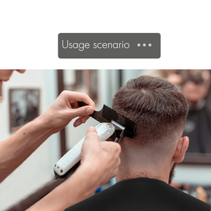 Canway-<span class=keywords><strong>Collar</strong></span> de corte de pelo para salón de belleza, de silicona, curvo clásico, extensión de cabello humano, 2021 - Product Image 6