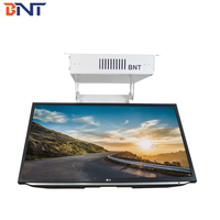 BNT – support caché pour maison intelligente, élévateur de plafond motorisé rabattable pour TV avec télécommande
