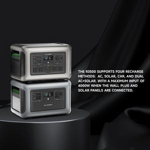 <span class=keywords><strong>Kit</strong></span> de generador <span class=keywords><strong>solar</strong></span> todo en uno Allpowers R3500 <span class=keywords><strong>para</strong></span> Rv/yates/autocaravanas/sistema de almacenamiento de energía de batería de 3500W - Product Image 4