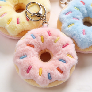 Juguete de Peluche de Donut Personalizado, Peluche de Donut Suave con Nombre/Logotipo - Product Image 1