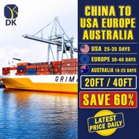Service d'expédition maritime DK SAILING Chine-Europe FCL LCL 20ft 40ft 40HQ DDP Transitaire maritime porte-à-porte