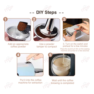 High-end Advanced High-speed Heat-sealed Aluminum <strong>K</strong>-<strong>cup</strong> Coffee Capsule Filling <strong>Machine</strong> Coffee Powder Sealing <strong>Machine</strong> - Product Image 5