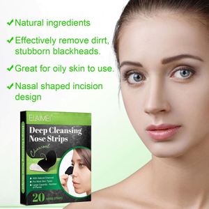 Vente chaude ELAIMEI 20 pièces <span class=keywords><strong>Bande</strong></span> de charbon de bambou naturel <span class=keywords><strong>pour</strong></span> le nez Nettoyage en profondeur des pores Élimination des <span class=keywords><strong>points</strong></span> <span class=keywords><strong>noirs</strong></span> Bandes <span class=keywords><strong>pour</strong></span> le nez <span class=keywords><strong>pour</strong></span> tous <span class=keywords><strong>les</strong></span> types de peau - Product Image 2
