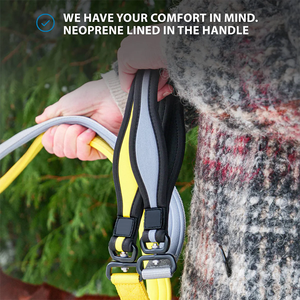 Guinzaglio tattico in metallo con guinzaglio in Nylon girevole con guinzaglio in Nylon con fermaglio a forma di rana con chiusura a rotazione - Product Image 6