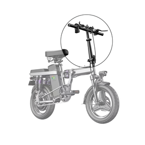 Manillares Plegables para Bicicleta - Manillares en Forma de T de Aluminio para Bicicletas de Ruedas Pequeñas - Manillares para Bicicletas Eléctricas - Product Image 2