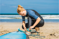 Laisse de surf droite avec poche à clé pour planche de surf Stand Up Paddle Board Prix bon marché Kitesurf taille feuille aile surf bobine