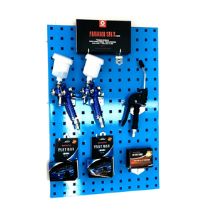 Support mural en métal perforé Pancheng pour rangement et présentation d'outils de réparation automobile - Product Image 2