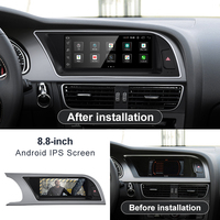 STWEI AUDI 09-16 A5 Qualcomm Snapdragon 665 Android 15 CarPlay sans fil Android Auto Lecteur multimédia vidéo de voiture Bluetooth