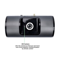 Projecteur publicitaire d'ascenseur HaoMing Ads W10D avec caméra HD WiFi 4G et application, projecteur LED publicitaire extérieur/intérieur pour voiture