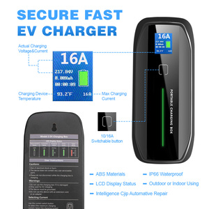 16 ampères Mode 2 EVSE EV Câble De Charge de Type 1 Prise - Product Image 4