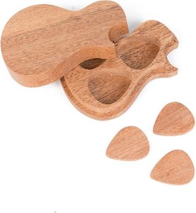 Support de boîte de sélection de guitare en <span class=keywords><strong>bois</strong></span> Offre Spéciale avec 3 paquets de pièces, cadeau de boîte de guitare en <span class=keywords><strong>bois</strong></span> pour les amis Instrument de musique guitare <span class=keywords><strong>basse</strong></span> - Product Image 2