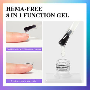 شعار قابل للتخصيص 15 أو 8 في 1 جل متعدد الوظائف علامة تجارية خاصة راتنج طبيعي نقع مع التقاط الزجاجة - Product Image 4