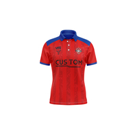 Polos personnalisables OEM 100 % polyester, anti-transpiration, infroissables, pour vêtements de travail et uniformes d'entreprise