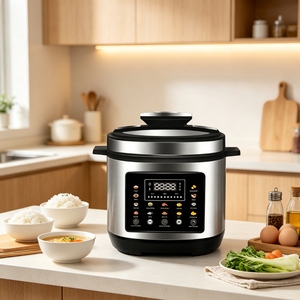 <span class=keywords><strong>Olla</strong></span> <span class=keywords><strong>a</strong></span> Presión Eléctrica Multifuncional Programable con Pantalla <span class=keywords><strong>a</strong></span> Color para el Hogar, de 5L y 6L, en Oferta - Product Image 6