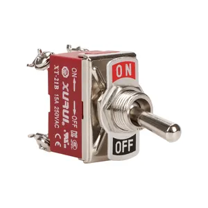 25A 250V EM OFF Posição DPST 2 4 Pinos Rocker Toggle Switch