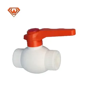 Water, <span class=keywords><strong>Gas</strong></span>, Olie 4 "Draad Pvc Kogelklep Met Flens - Product Image 2