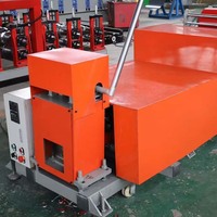 Matériaux de construction : Machine portative de profilage de gouttières pour la fabrication d'embouts de gouttières et de coude de descente, machine à demi-cercle