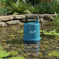 Pompa Air Submersible 1/3HP Bebas Oli, Pompa Portabel Utilitas Termoplastik, Pompa Air Bersih
