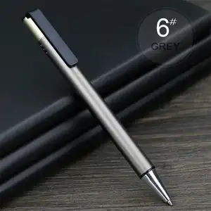 고품질 새로운 디자인 조각 로고 Ball_pen 프리미엄 금속 볼펜