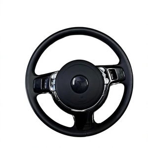 Conjunto de Volante de Cuero Negro Púrpura, Apto para Volante de Rolls Royce Phantom y Rolls Royce Ghost, Mejora del Interior - Product Image 4