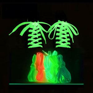 Cordones de Zapatos Fluorescentes Luminosos, Ligeros y Transpirables, Unisex, para Todos los Zapatos, Uso Diario, Deportivo y de Ocio, para las Cuatro Estaciones - Product Image 1
