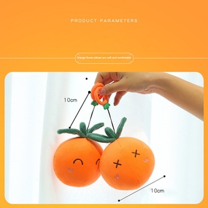 Nouveau porte-clés en peluche douce de 10 cm, motif dessin animé Kawaii, petit format, Boba, Fruit, Lait, Bubble Tea, Café - Product Image 3